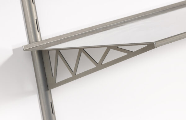 Puzzle Metal 11x24 Shelf Kit with Bridge Brackets - Image 5