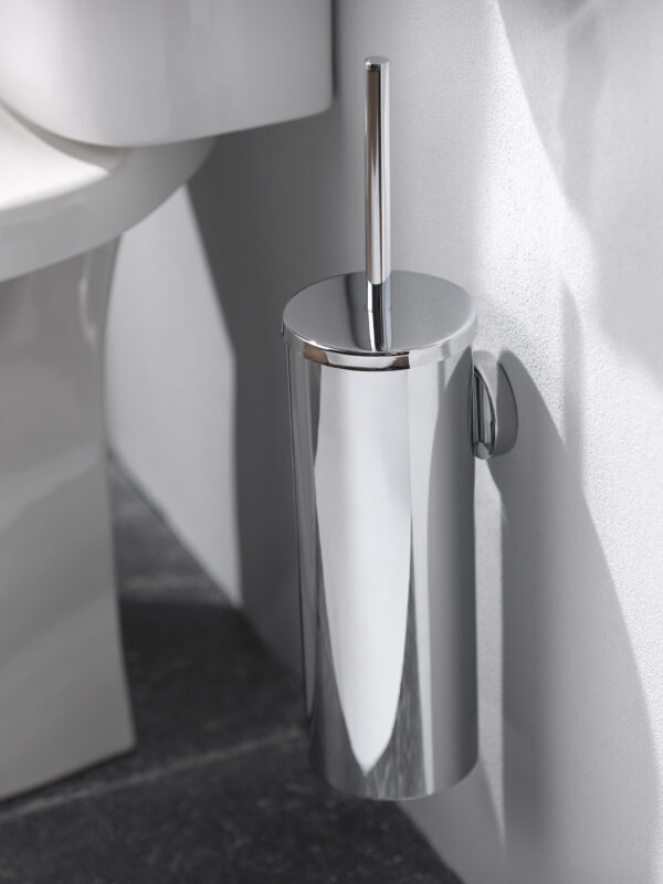 Kosmos Toilet Brush and Holder Chrome
