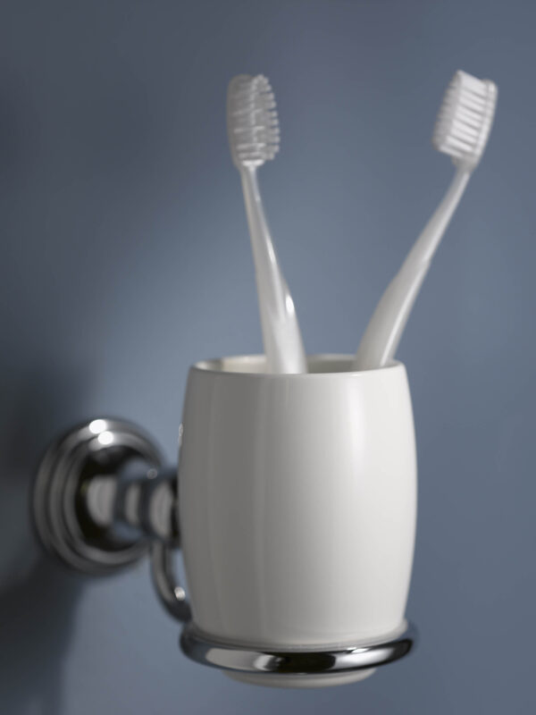 Allure Wall Mount Toothbrush Holder - Image 2