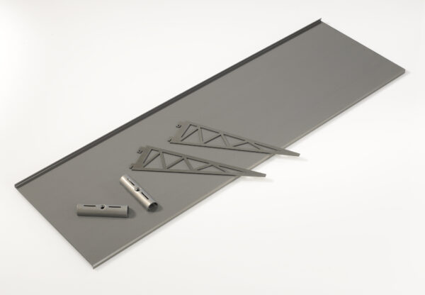 Puzzle Metal 11x36 Shelf Kit with Bridge Brackets - Image 5