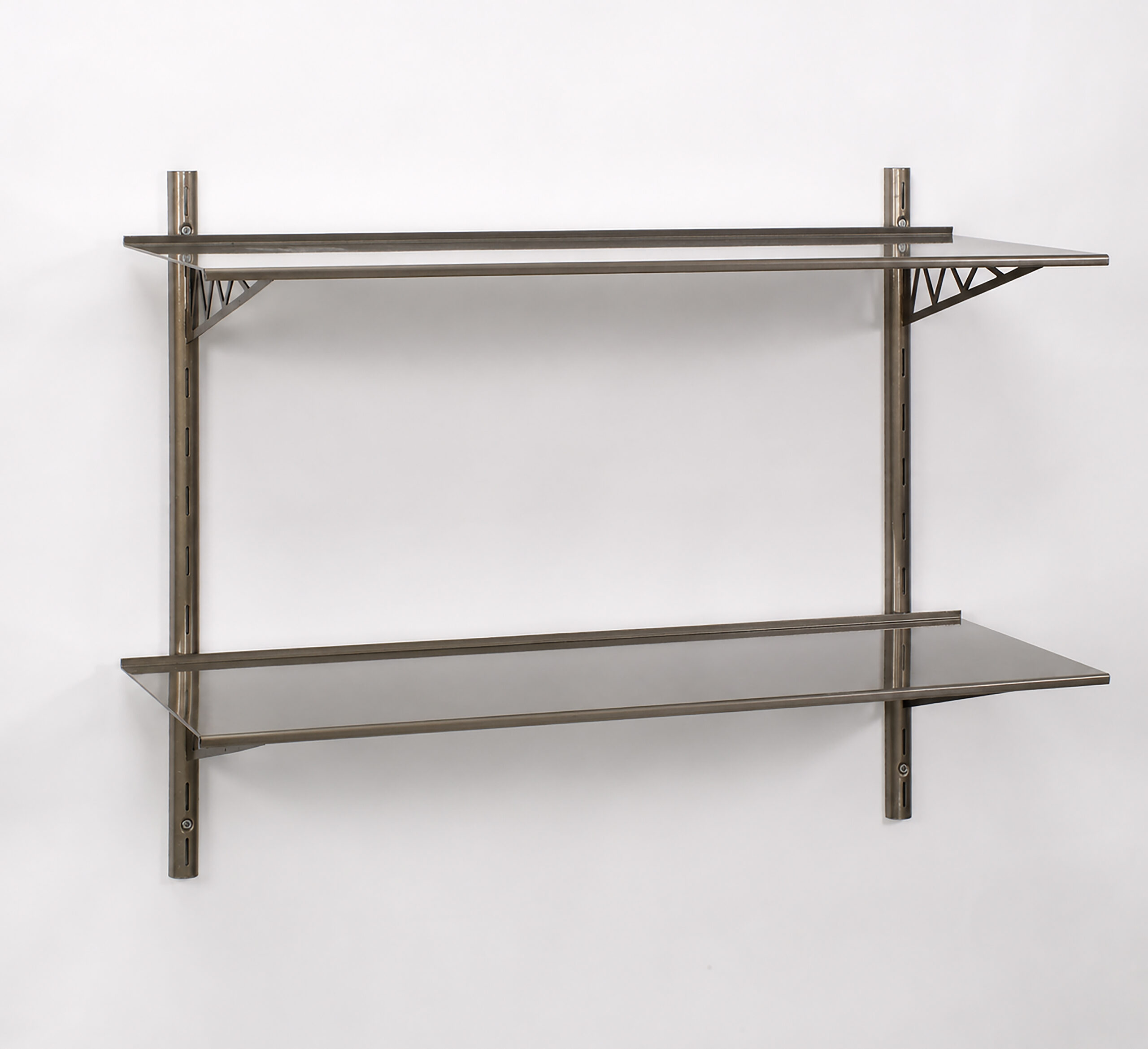 Puzzle Metal 11x36 Double Shelf Kit with Bridge Brackets - Image 8
