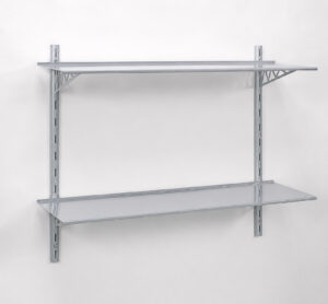 Puzzle Metal 11x36 Double Shelf Kit with Bridge Brackets