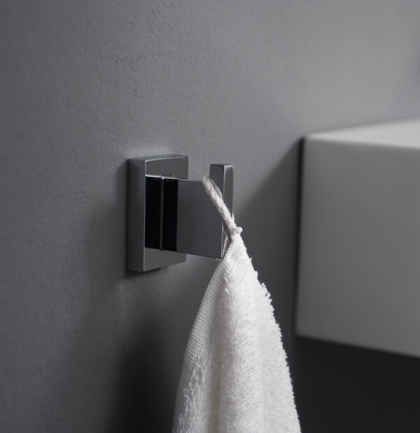 Edge Wall Hook Chrome - Image 3
