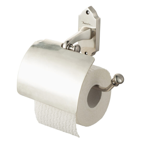 Vintage Toilet Roll Holder with Cover - Image 2