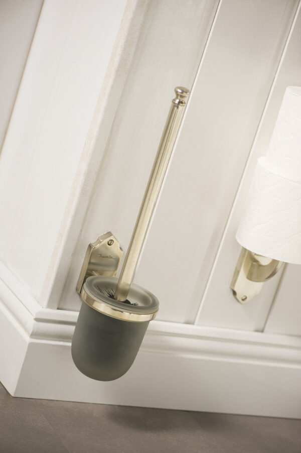 Vintage Toilet Brush and Holder