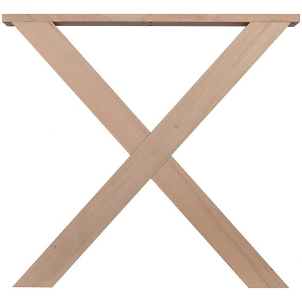 Duraline Wood Table Legs X-style - Image 2