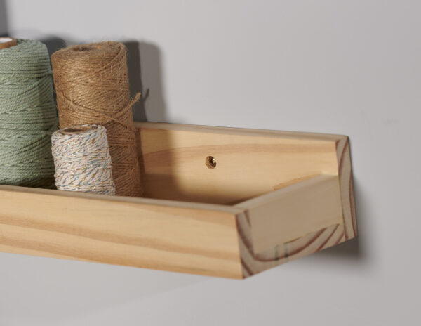 24" Photo Shelf Natural Pine - Image 2