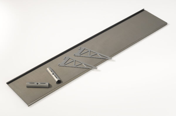 Puzzle Metal 7x36 Shelf Kit with Bridge Brackets - Image 5