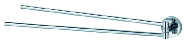 Kosmos Adjustable Double Towel Bar Chrome - Image 2