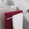 Kosmos Adjustable Double Towel Bar Chrome