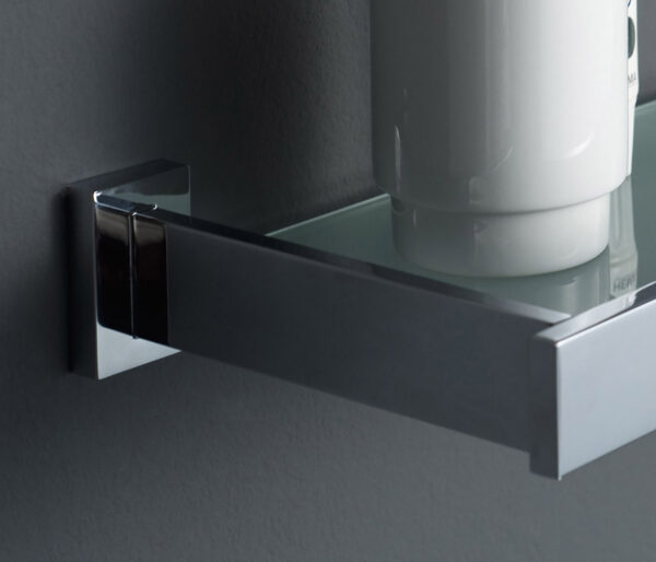 Edge Frosted 24" Glass Shelf Kit - Image 3