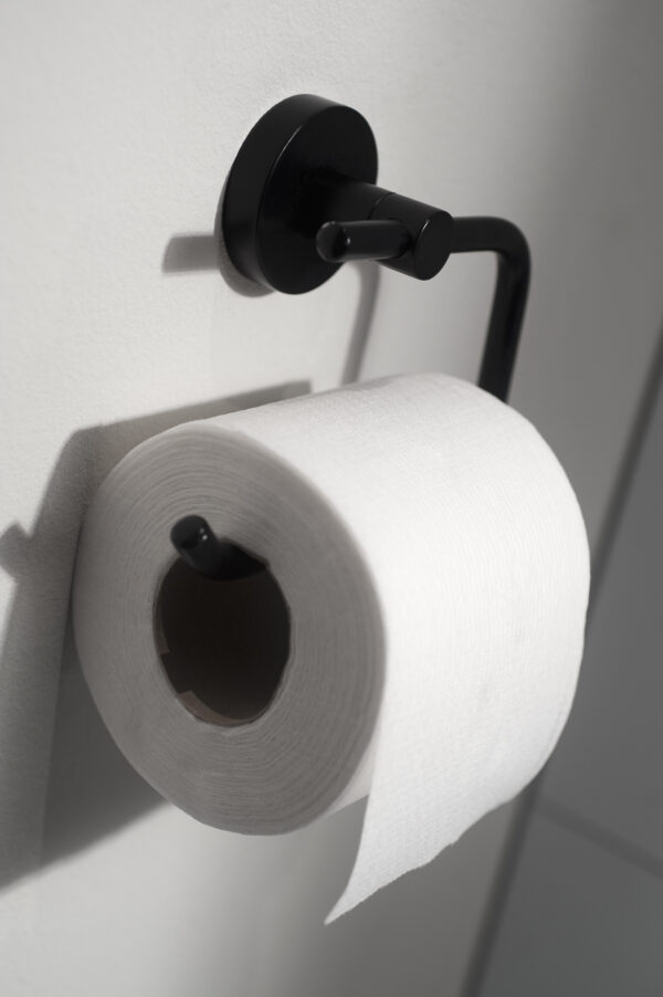 Kosmos Toilet Roll Holder Black