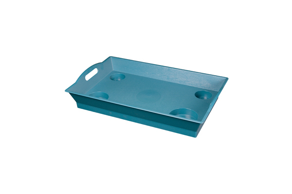 Large Serving Tray with Handles - Little Butler Plastic Serving Tray