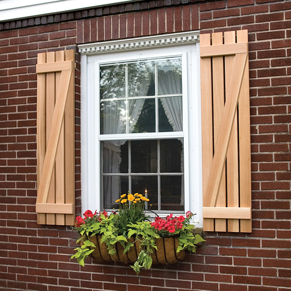 Outdoor Board And Batten Shutters