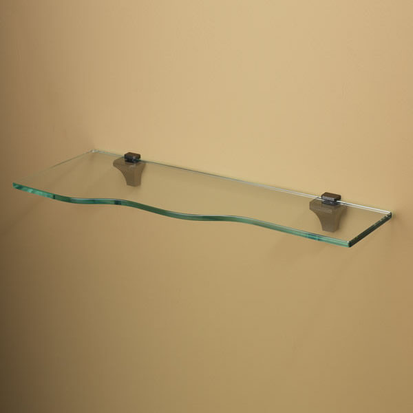 Bliss Glass Shelf in Clear or Opaque Glass