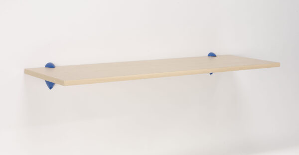 Wallscapes Puzzle 11" x 36" Beech Shelf Kit with Jazzy Brackets - Image 12