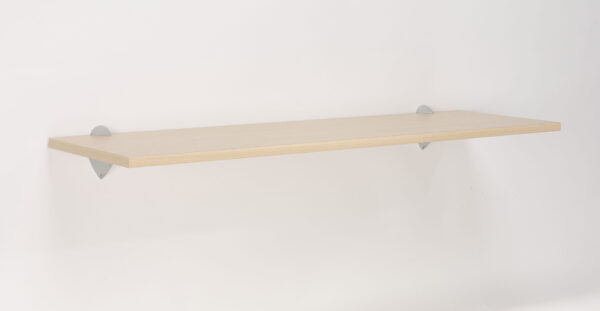 Wallscapes Puzzle 11" x 36" Beech Shelf Kit with Jazzy Brackets - Image 6