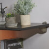 Gallery 12x16 Black Shelf Kit with Pelican Brackets