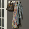 Coat Hanger White 5 Hooks - Image 3