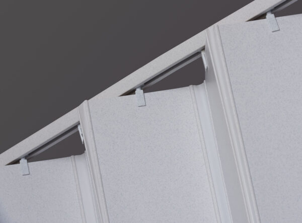 Spectrum Contempra 36x80 Sand White Folding Door - Image 4