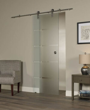 Contour Glass Barn Door