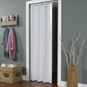 Encore Folding Doors with Energy Efficient Double Vinyl Panels