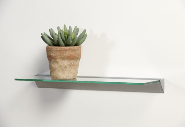 Wallscapes Essentials 6x18 Clear Glass Shelf Kit