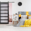 Millbrooke 6-Panel Mezzo 36x84 Barn Door Kit