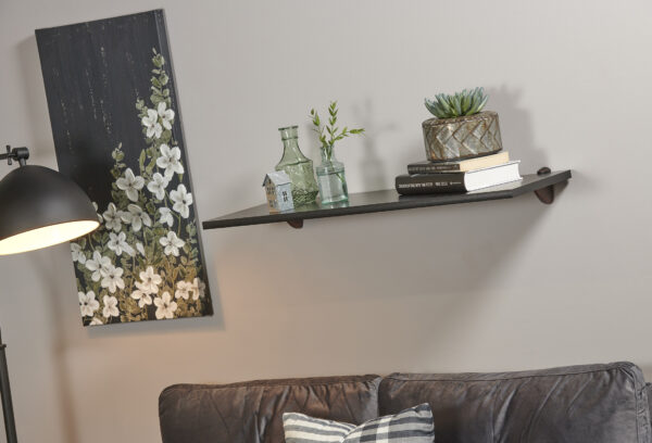 Gallery 12x32 Black Shelf Kit with Pelican Brackets - Image 5