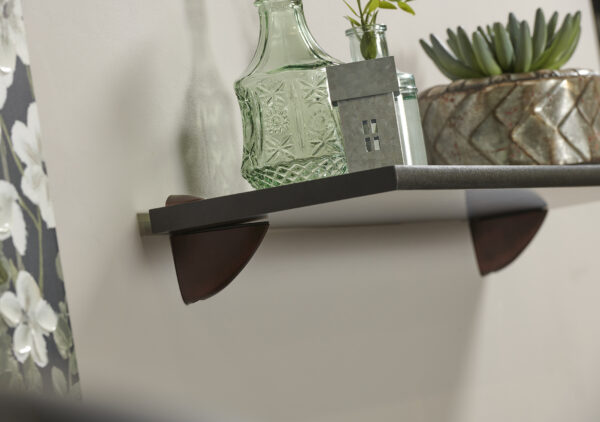 Gallery 8x32 Black Shelf Kit with Pelican Brackets