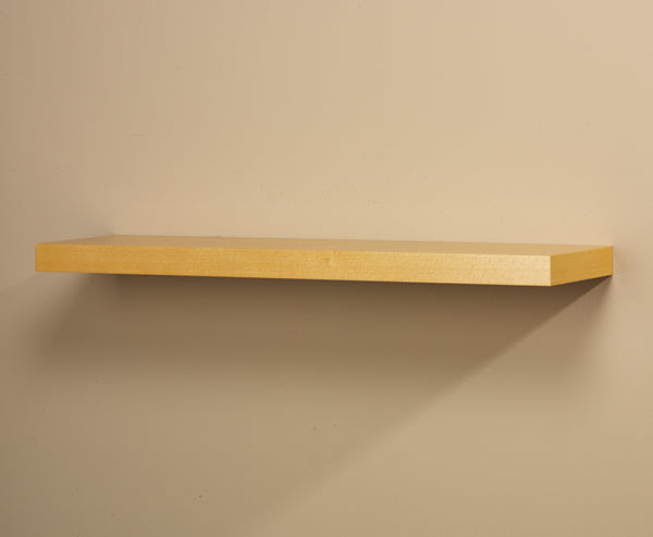 Grandé Straight Wood Shelf