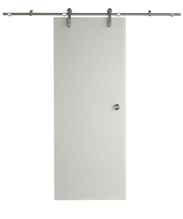Ice Glass Barn Door - Silo Photo