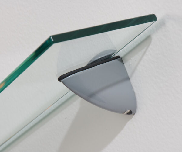 Legacy 4" x 18" Clear Glass Shelf Kit - Image 2