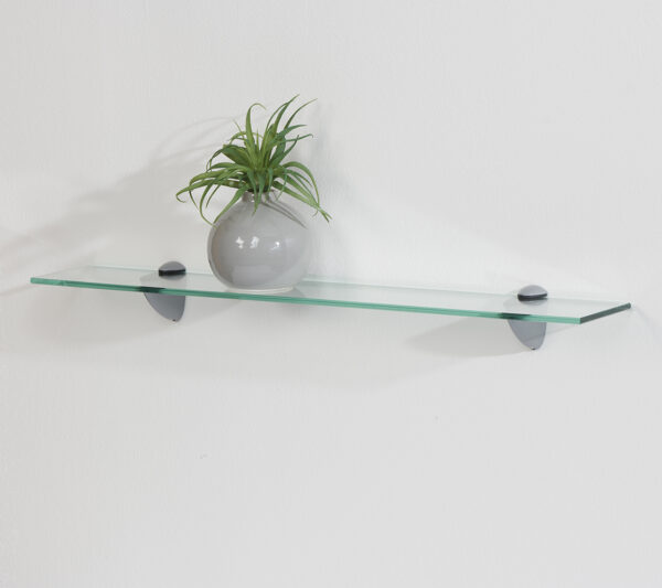 Legacy 4" x 24" Clear Glass Shelf Kit
