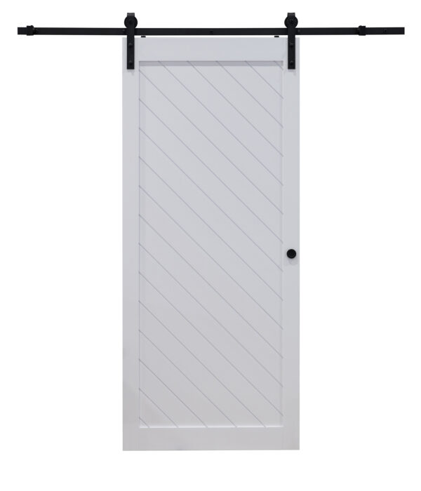 Millbrooke 42x84 Diagonal Barn Door kit - Image 3