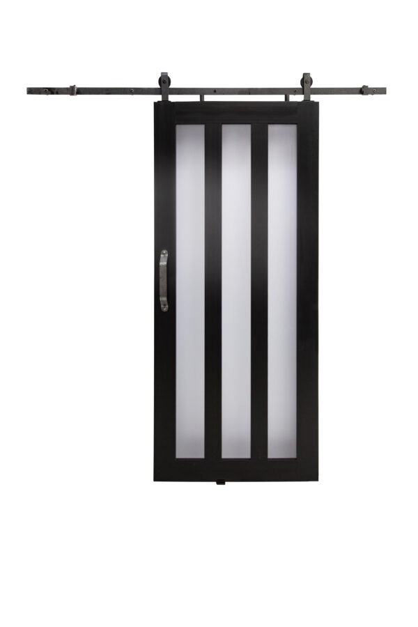 Millbrooke 3-Panel Mezzo 36x84 Barn Door Kit - Image 2