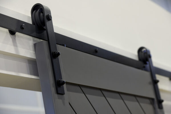 Millbrooke Diagonal 36x84 Vinyl Barn Door Kit - Image 7
