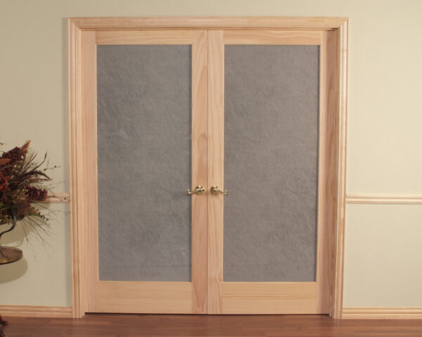 Opaque Double Prehung Passage Door