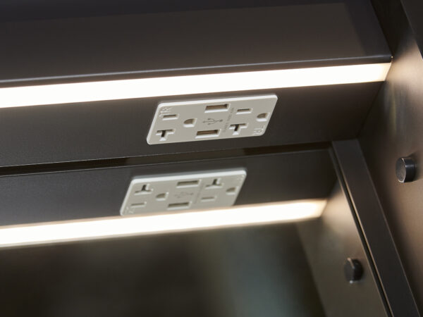 Norah LED Mirror Cabinet - Image 5