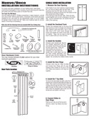 Nuevo Folding Door Installation Instructions