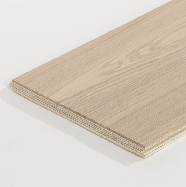 Oak Rustic White Wood Flooring Detail