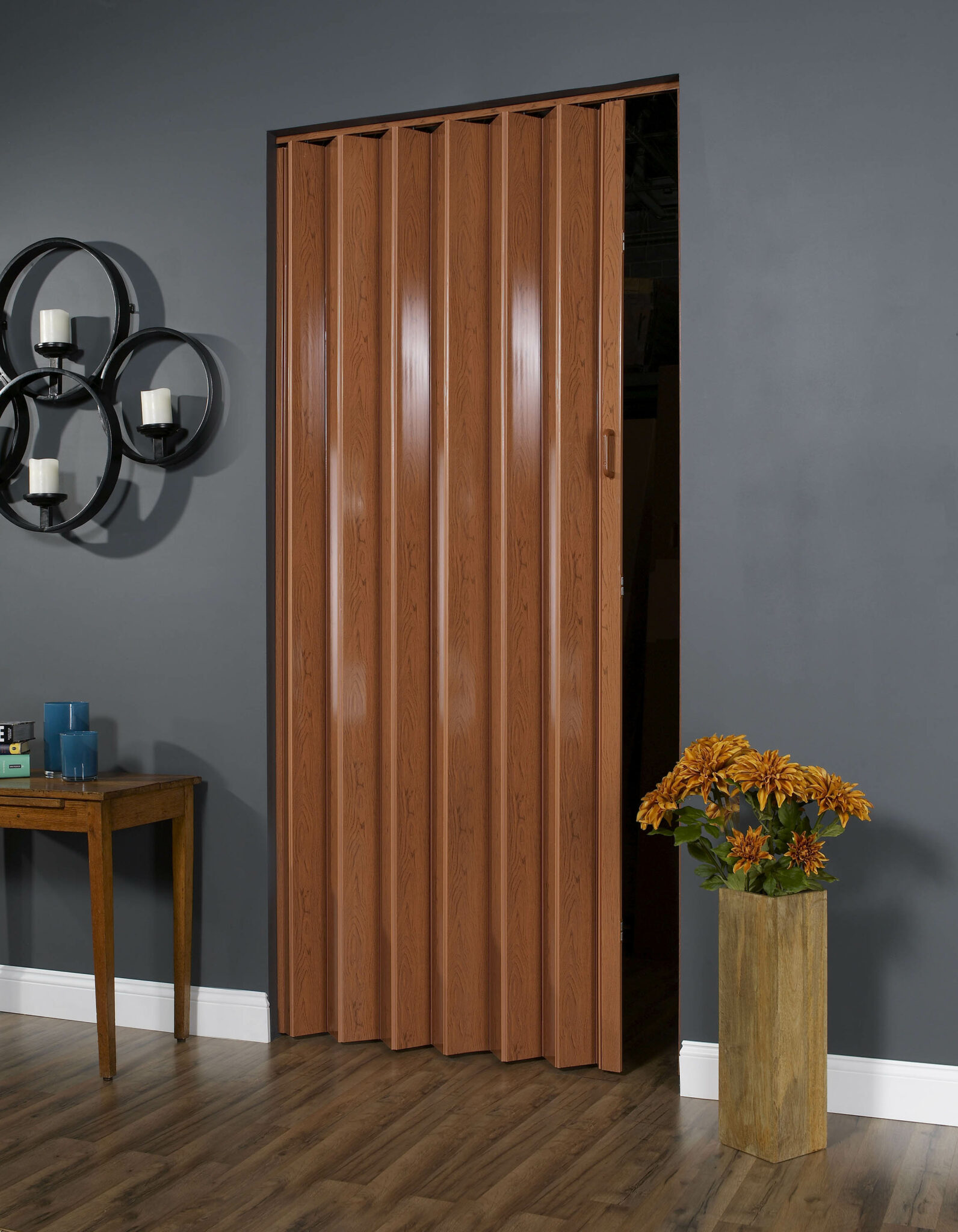 Spectrum Oakmont 48x96 Vinyl Folding Door Peppermill Home