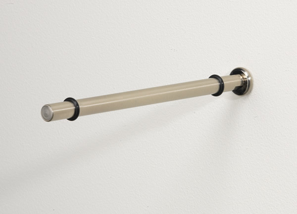 Glass clearance shelf brackets