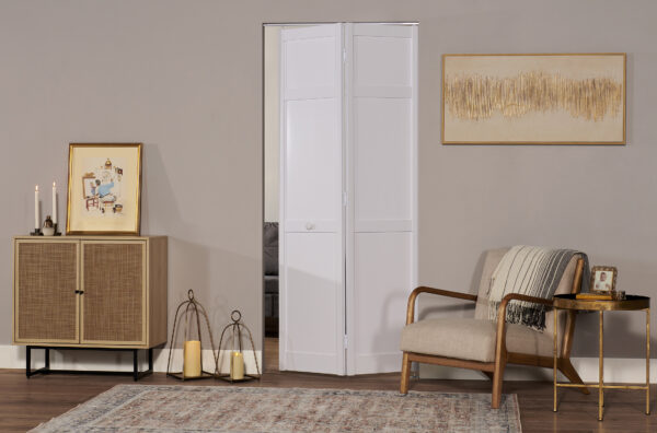 Seabrooke Shaker Style Vinyl Bifold Door