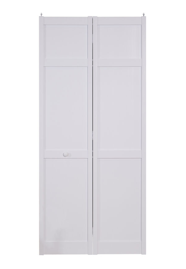 Seabrooke Shaker Style Vinyl Bifold Door - Image 12