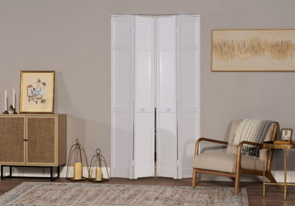 Seabrooke Shaker Style Vinyl Bifold Door - Image 19