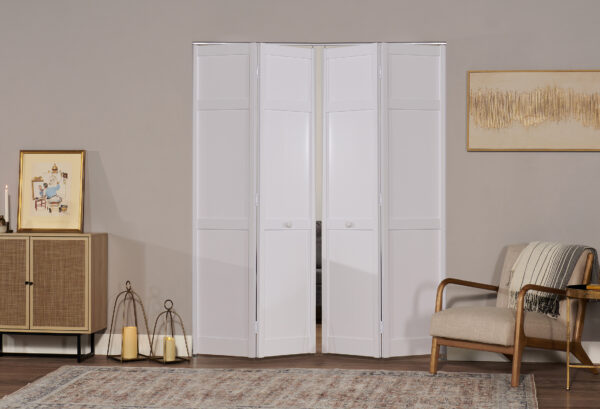 Seabrooke Shaker Style Vinyl Bifold Door - Image 18