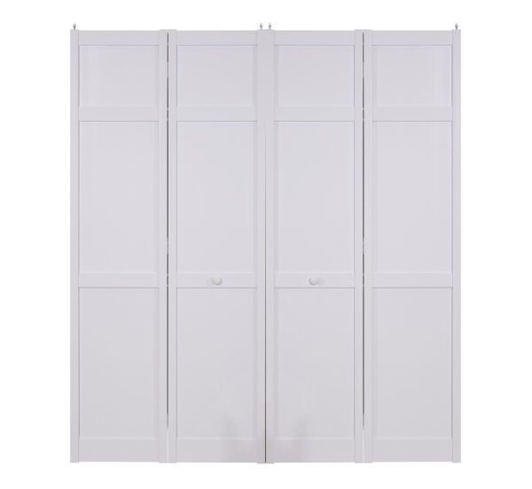 Seabrooke Shaker Style Vinyl Bifold Door - Image 16