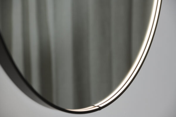 Solstice LED Wall Mirror- Black - Image 6