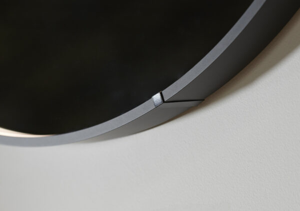 Solstice LED Wall Mirror- Black - Image 4